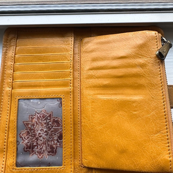 HOBO Yellow Leather Wallet - Picture 3 of 7